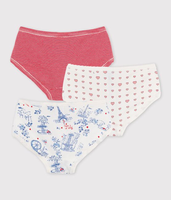 Trio de culottes petite fille variante 1