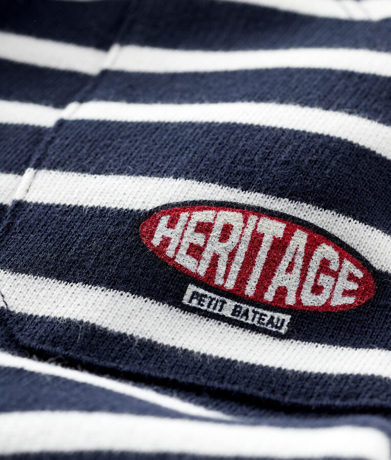 Pantalon marini&egrave;re b&eacute;b&eacute; gar&ccedil;on bleu SMOKING/blanc MARSHMALLOW