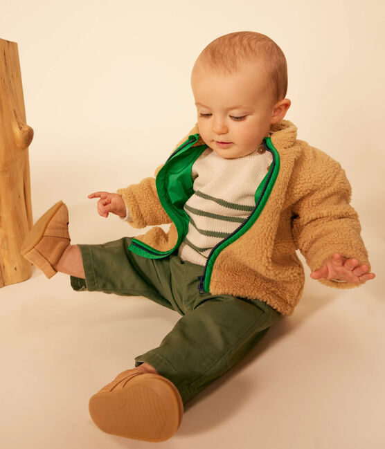 Babyvest in sherpa beige FACILE
