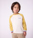 Katoenen T-shirt met lange mouwen en colorblock voor kinderen