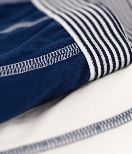 Set van 2 jongens boxershorts van biologisch katoen en elastaan variante 1