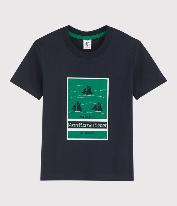 Jersey T-shirt met korte mouwen voor jongens SMOKING