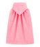 Peignoir bébé à rayure rose PETAL/blanc LAIT