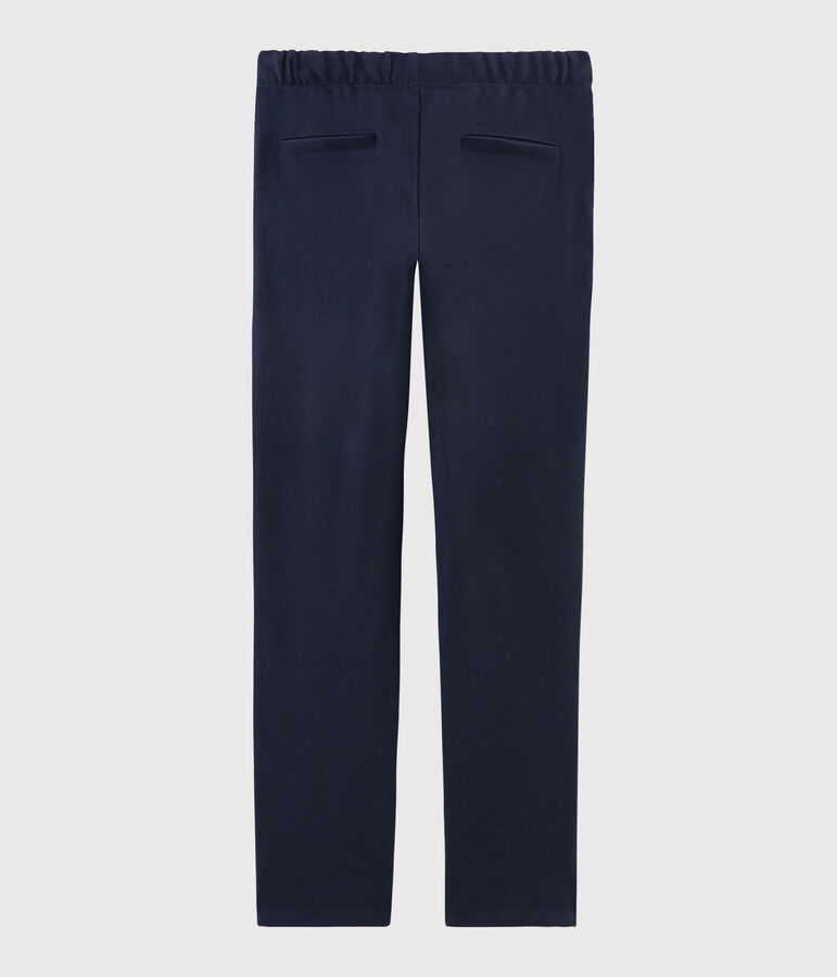Pantalon femme bleu