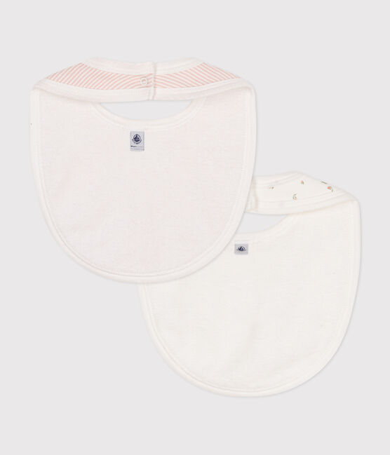 Lots de deux bavoirs bébé en coton variante 1