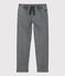 Pantalon denim responsable regular enfant garçon gris GRIS