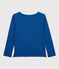 Marinière Dames t-shirt van katoen blauw SMOKING/ RUISSEAU