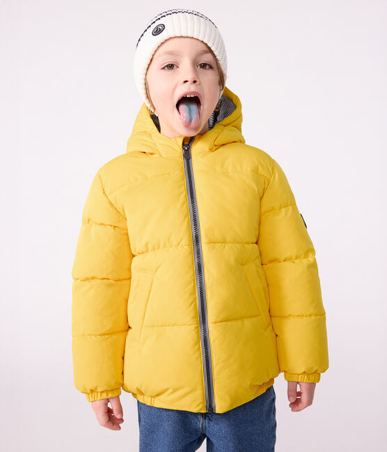 Doudoune enfant unie jaune JAUNE