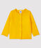 Cardigan manches longues bébé fille jaune BOUDOR