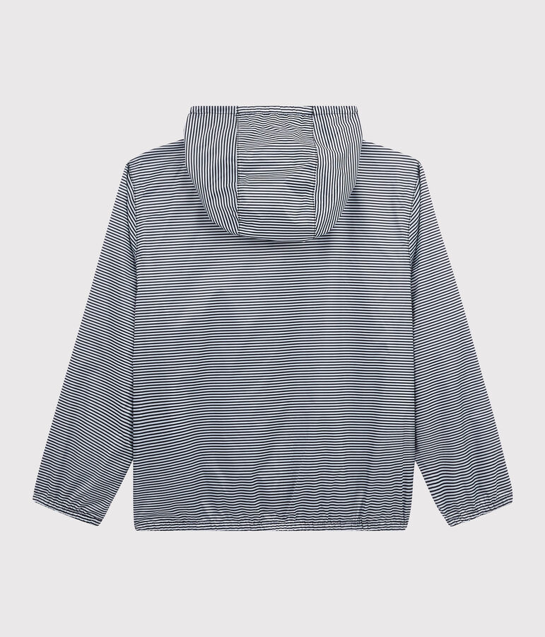 Coupe-vent 3 en 1 recycl&eacute; enfant bleu SMOKING