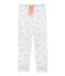 Mix & Match meisjespyjamabroek wit ECUME/roze ROSE/ MULTICO
