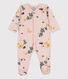 Gebloemde babypyjama in tubic