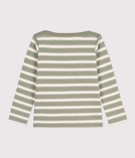 Marinière en coton épais enfant fille / garçon MARECAGE/ AVALANCHE