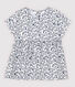 Blouse van popeline met korte mouwen voor babymeisjes