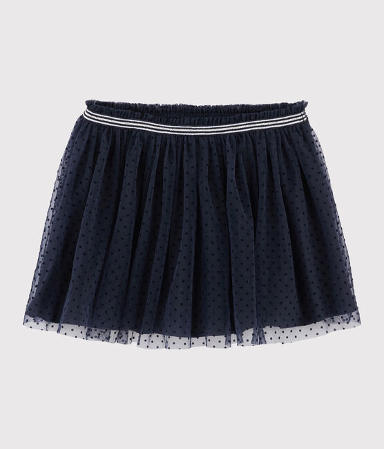 Rok van tule meisjes kinderen blauw SMOKING