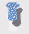 Set van 3 katoenen body's met korte mouwen voor baby's variante 2