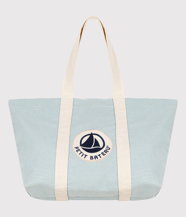 Sac de plage en coton multicouleur