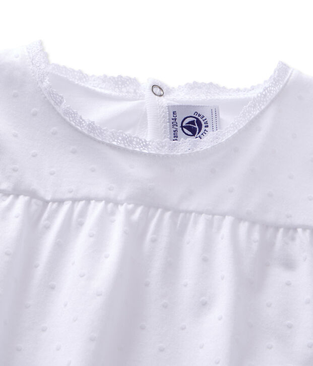 Pyjama fille &agrave; pois wit