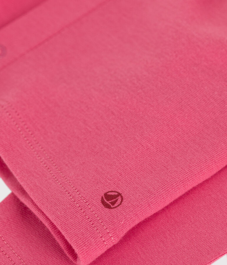 Cardigan b&eacute;b&eacute; en coton uni rose