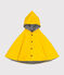 Regencape voor baby’s geel JAUNE