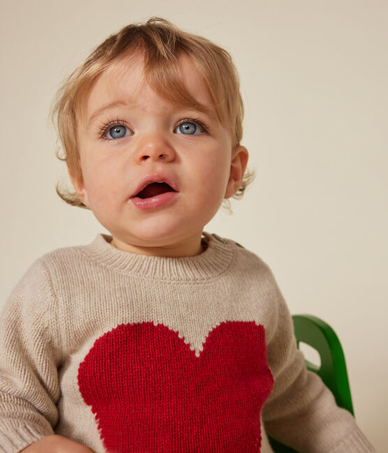 Gebreide babytrui met wol AVALANCHE/ CORRIDA