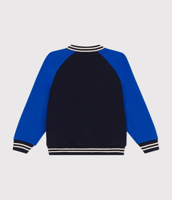 Baseballjasje van fleece voor jongens SMOKING/ CALVIN