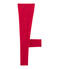 Legging meisjes rood TERKUIT