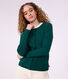Cardigan femme en coton uni