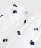 Pyjama petit garçon en polaire blanc MARSHMALLOW/bleu MEDIEVAL CN