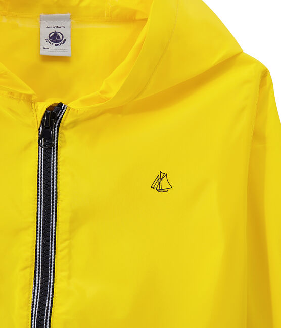 Windjack voor kinderen JAUNE
