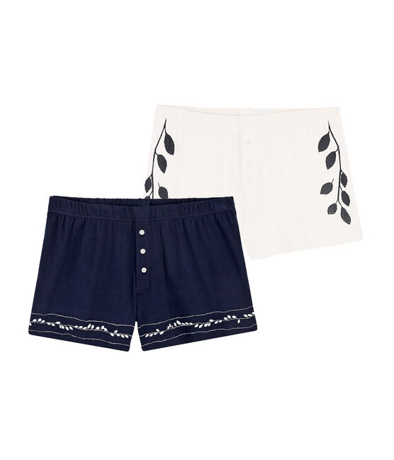 Lot 2 caleçons Femme/Homme Christoph Rumpf x Petit Bateau variante 1