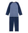 Pyjama garçon à motif loup bleu SURF/bleu MAJOR/ ECUME