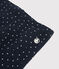 Legging van lycra jersey voor meisjes blauw SMOKING/wit MULTICO