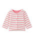 Cardigan bébé fille rayé