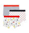 Trio van boxershorts jongens variante 1