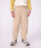 Pantalon 5 poches enfant en denim beige