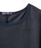 Vlot, linnen dames-T-shirt blauw SMOKING