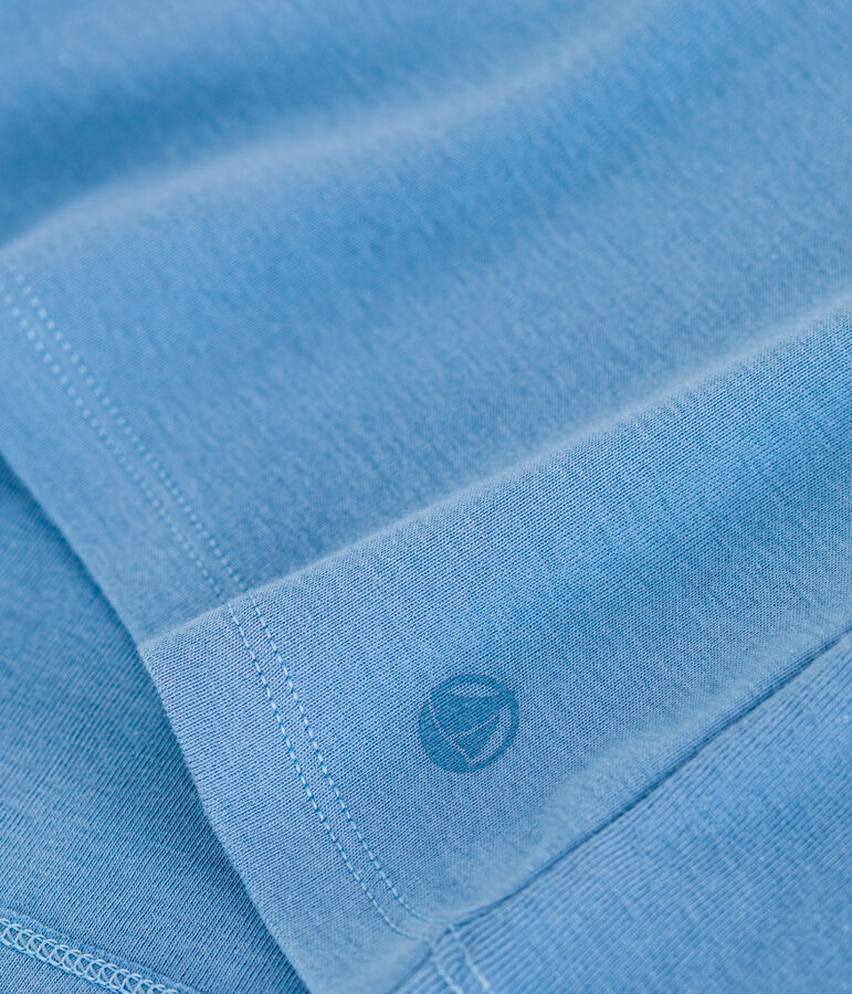 Tee-shirt Femme l'Iconique en coton uni bleu