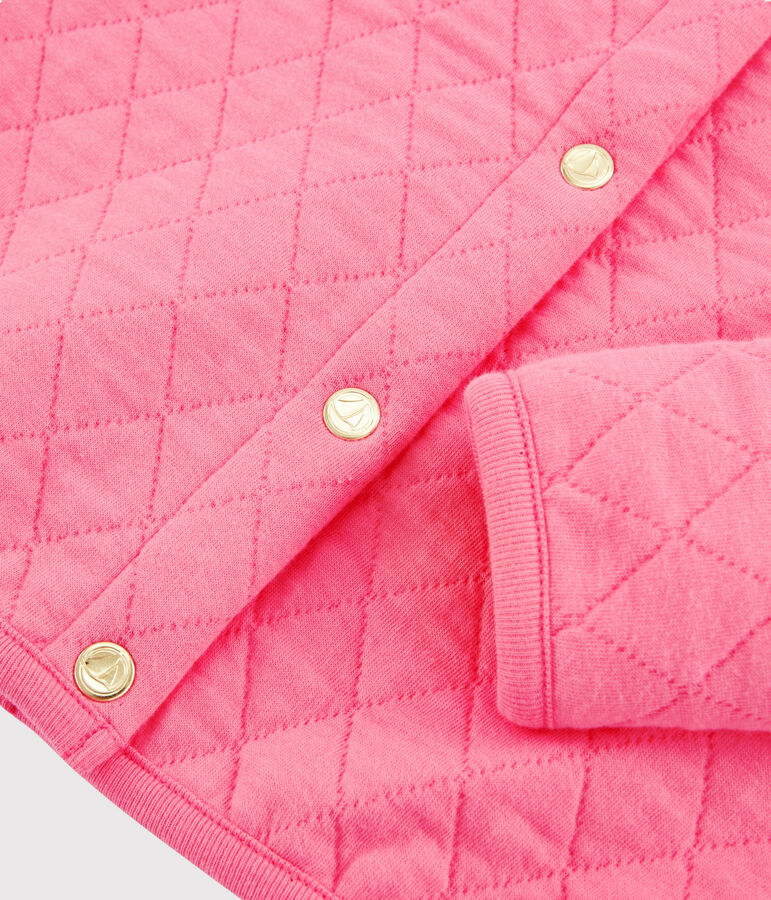 Cardigan enfant fille rose