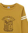 Jongens tee-shirtmet lange mouwen geel INCA