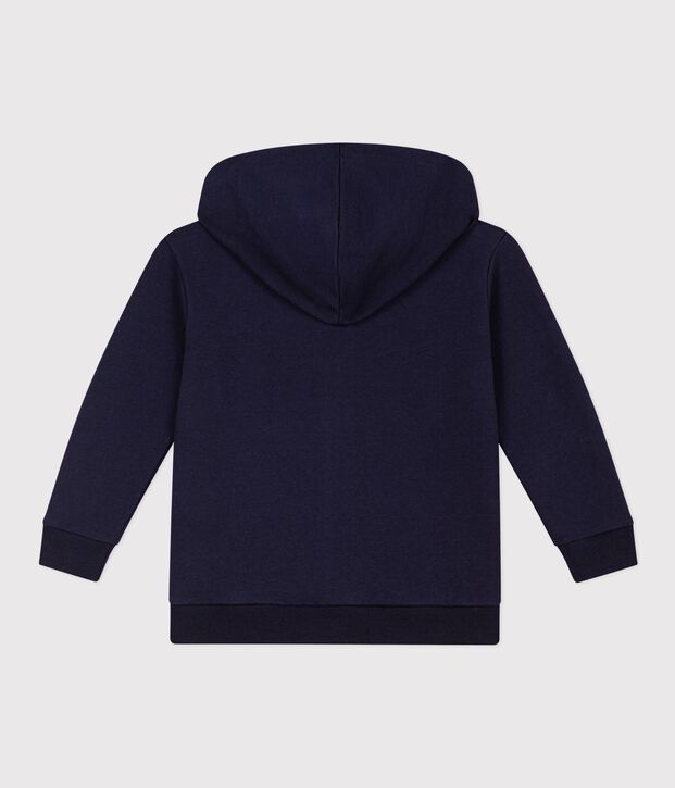 Katoenen hoodie met rits voor kinderen SMOKING