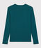 Iconisch katoenen Dames t-shirt met ronde hals groen PINEDE