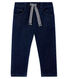 Broek van mesh met denim effect baby gemixt