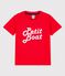 T-shirt manches courtes en coton enfant garçon rouge PEPS
