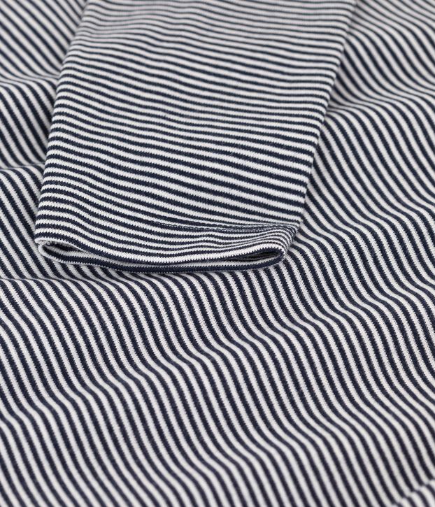 Pulli voor jongens/meisjes in katoen blauw/wit