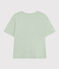 Tee-shirt le Boxy en coton femme vert HERBIER