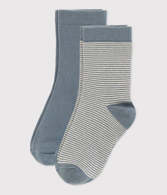 Lot de 2 paires de chaussettes enfant garçon-fille variante 2