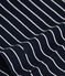 LE BOXY, T-shirt voor dames in katoen blauw/wit