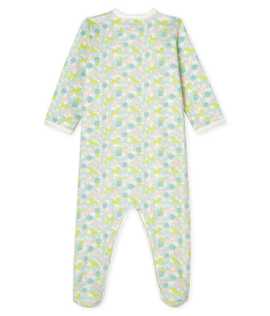 Dors Bien bébé fille en molleton blanc MARSHMALLOW/blanc MULTICO