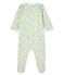 Dors Bien bébé fille en molleton blanc MARSHMALLOW/blanc MULTICO